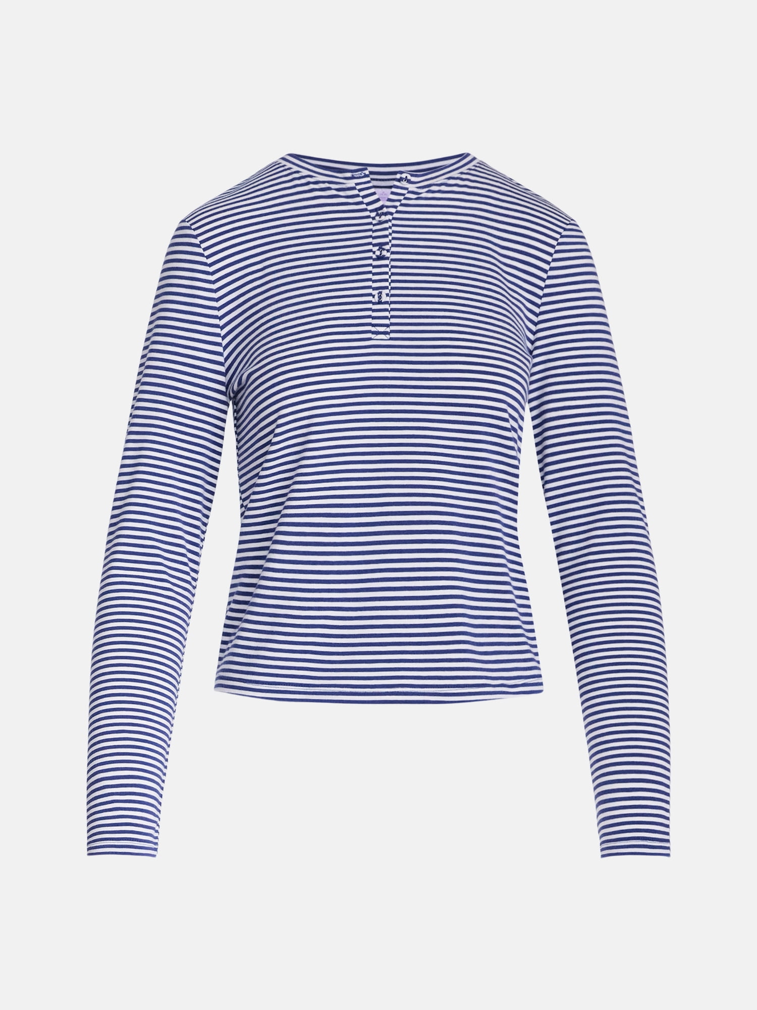 Joyspun Women’s Henley Sleep Top, Sizes S-3X