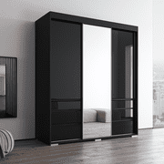 Monaco 3 Door Modern 71 Wardrobe with Mirror