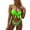 Green, variant on Cathalem Bathing Suits for Women Sexy High Waisted 2 Piece Swimsuit (BU2,XL)