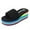 A-Black, variant on Women's Fashion Platform Bath Slippers Wedge Beach Shoes High Heel Sandals