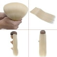 thumbnail image 2 of MY-LADY 5Clips Wavy Curly Synthetic Clips in Hair Extensions 3/4 Full Head Clips on Hairpieces for Women 26inch bleach blonde, 2 of 8
