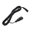 thumbnail image 3 of IEC320 Power Cord, IEC320 C14 To IEC320 C7 Power Cord Male To Female Reinforced Design 2500W Heat  9.8ft  For LCD Monitor For Desk Lamp, 3 of 8
