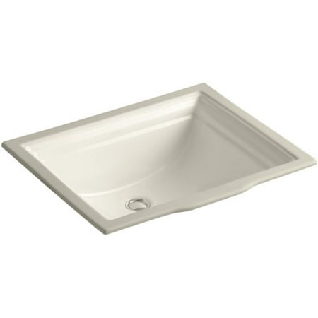 Memoirs Almond - K-2339-47 Almond Memoirs Undercounter Lavatory