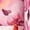 Light Red Flowers, variant on Women'S Summer Casual Midi Dress Puffy Short Sleeve Square Neck Smocked Tiered Ruffle Dresses Rose Red & Pink S