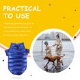 thumbnail image 1 of unbranded Para Mascotas De Color Azul Con Cuero Cómodo Y Decorativo Para Cachorros Y, 1 of 6