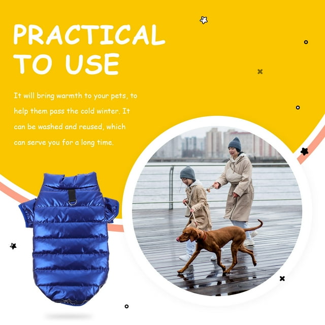 unbranded Para Mascotas De Color Azul Con Cuero Cómodo Y Decorativo Para Cachorros Y