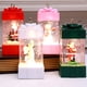 thumbnail image 4 of "Encantadora lámpara LED navideña con diseño de muñeco de nieve rosa - Decoración perfecta para fiestas y regalos", 4 of 6