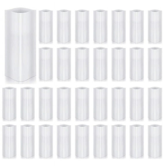 210Pcs Sublimation Shrink Wrap Film 5X10 Inch Heat Transfer Shrink Film Shrink Wrap Bags White Shrink Wrap Bands for Mug