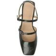 thumbnail image 4 of Journee Womens Gretchenn Wide Width Multi Strap Square Toe Mary Jane Flats, 4 of 9