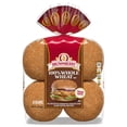 thumbnail image 6 of Brownberry Whole Wheat Buns, 8 count, Hamburger Buns, 16 oz Bag, 6 of 7