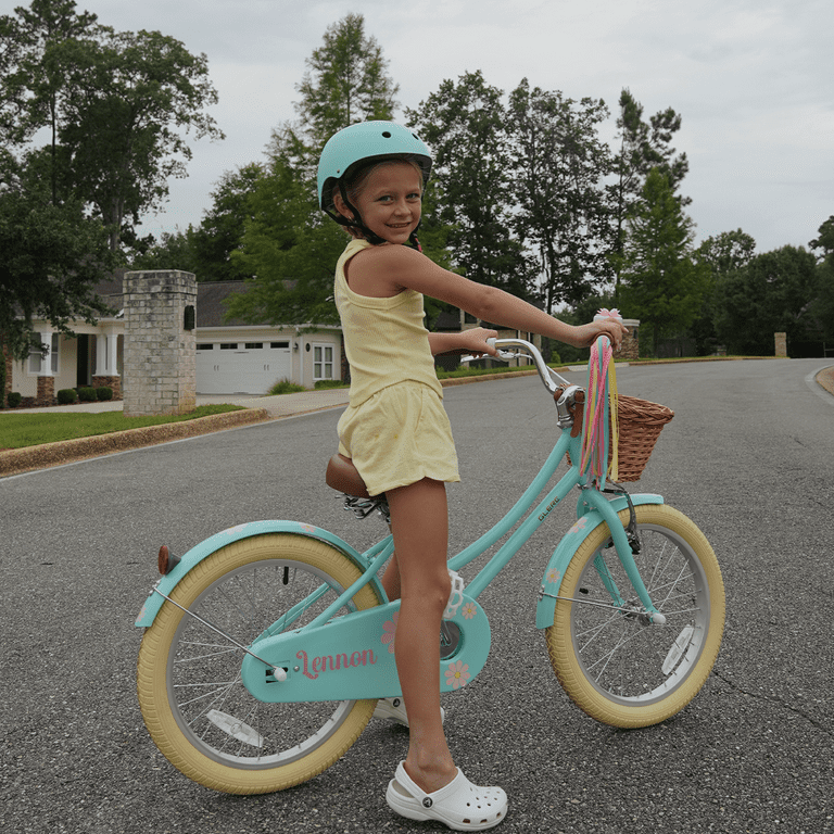 Glerc Little Molly 14 inch Kids Girls Bike for 3-5 Years Old