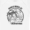 thumbnail image 4 of Inktastic Summer Vacation Mode Myrtle Beach South Carolina Boys or Girls Baby Bodysuit, 4 of 5