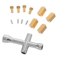 thumbnail image 1 of KAKOWELY 1Jgo Kit De Reparación Con Enlace Hexagonal Dorado Y Herramientas Para Autos A Control, 1 of 6