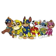 Mighty Pups Paw Patrol Wall Decal - 40"x18" - Colored Dog Bedroom Decoration | Mega Pups Sticker for Children's Room - Super Paws Removable Vinyl Sticker, Wall Art, Cartoon Children Decor for Nursery