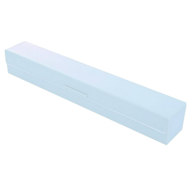 Dispensador de envoltorio de plástico para almacenamiento de alimentos, cortador de película adhesiva, soporte para caja de corte (azul), 1 ud.