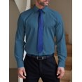 thumbnail image 2 of COOFANDY Men's Button Down Shirts Long Sleeve Wrinkle Free Shirt Business Casual Dress Shirts, 2 of 6