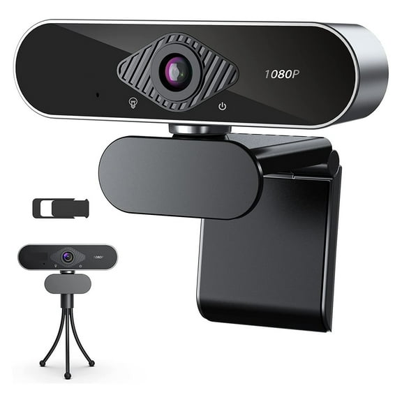 Webcam 1080P Streaming Web Camera For PC HD Web Cam With Microphone 360 Rotation USB Webcam For Computer Laptop ,HD Video