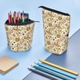 thumbnail image 5 of Lsque Indian Paisley Pattern Telescopic Pencil Bag Pen Holder Stationery Case, Stand-up Retractable Transformer Bag Organizer, 5 of 6