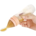 thumbnail image 4 of 2 cucharas dispensadoras de comida para bebés de silicona, alimentador de frutas para bebés de 4 oz Sincero Electrónica, 4 of 5