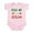 Petal Pink, variant on CafePress - Kiss Me I'm Sicilian Infant Creeper - Baby Light Bodysuit, Size Newborn - 24 Months