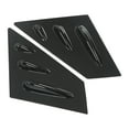 thumbnail image 4 of 2PCS REARVIEW MIRROR SIDE SPOILER WINDOW SCOOP LOUVERS COVER FOR  WRX STI 2015-2021, 4 of 7