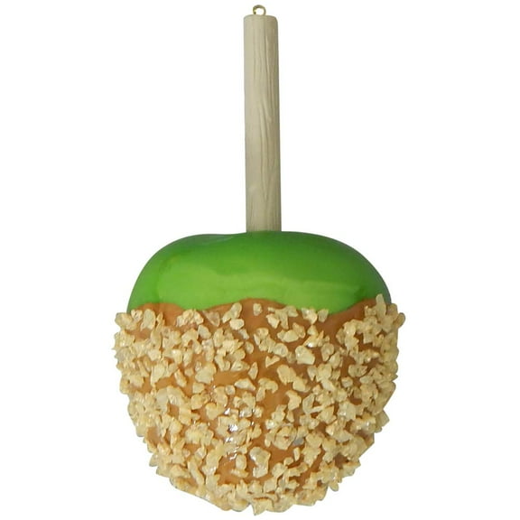 Christmas By Krebs Blown Glass Collectible Tree Ornaments (6" Caramel Apple)