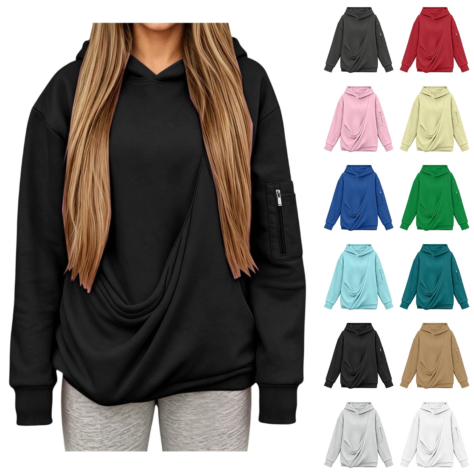 Women s Cat Pouch Hoodie Pet Carriers Pet Pocket Sweatshirt Casual Fashion Tops Sweatshirts Women Size S-3XL