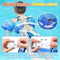 thumbnail image 2 of Toddler Swim Vest with Double Safety Straps for 22-66 lbs Kids, Puddle Jumper with Crotch Strap & Arm Wings for 1- Years Old, 2 of 5