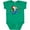 Kelly Green, variant on Inktastic Cute Christmas Unicorn with Cookies Boys or Girls Baby Bodysuit