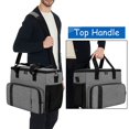 thumbnail image 3 of Bolso de hombro para consola de juegos, bolso de poliéster con correa para el hombro con asa, bolso cruzado de viaje, bolso de hombro para ordenador portátil, 3 of 5