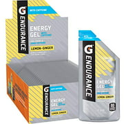 Gatorade Endurance Energy?Gel?with Caffeine, Lemon Ginger, 1.3oz Pouches (Pack of 21)