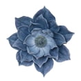 thumbnail image 1 of Benzara BM152388 Exquisement Style Résine Lotus Mur Fleur Décor&44; Bleu, 1 of 1