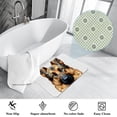 thumbnail image 3 of Collie Non-Slip Polyester Office Mat Chair Rug - Machine Washable Office Rug, 3 of 6
