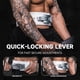 thumbnail image 5 of Cinturón de halterofilia MANUEKLEAR Hebilla Heavy Duty blanco, 5 of 6