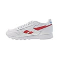 thumbnail image 4 of Reebok Classic Leather Men's Shoes White-Vector Red-Horizon Blue fv6372, 4 of 6