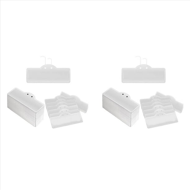 100 Etiquetas de Aluminio para Plantas, Etiquetas de ÁRbol de Doble Cara con Alambres de Metal para Marcadores de Plantas, Etiquetas de ÁRboles, IdentificacióN Al Aire Libre