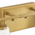 thumbnail image 5 of Spenser Collection Four-Light Brushed Gold Industrial Vanity Light, 5 of 9
