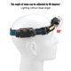 thumbnail image 5 of Diadema Tira De Luz Faro Usb Recargable Luz De Pesca Luz De Cabeza Para Acampar Senderismo Ciclismo Eigraketly HA038542-00, 5 of 6