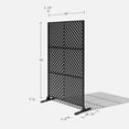 thumbnail image 4 of Veradek Outdoor Privacy Screen 3-Panel Set w/ Stand - (Arrow), 4 of 10