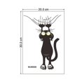 thumbnail image 2 of Cat Scratching Climbing Car Stickers y calcomanías Funny Cute Car Door Door Bumper Car Styling Vinyl Pen 20 * 30 cm TUNC Sencillez, 2 of 5