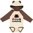 thumbnail image 3 of Inktastic Little Ladybug with Flowers Boys or Girls Long Sleeve Baby Bodysuit, 3 of 5