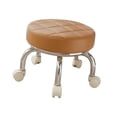 thumbnail image 4 of yotijay Low Roller Seat Stool Housework Stool Household Swivel Chair Multiuse Heavy Duty Light Brown, 4 of 9