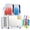 White, variant on Lumiparty Dual Tank Slushie Machine, 4L x 2 Frozen Drink Maker, Commercial Slushy Machine with Self-Cleaning Function for Margaritas, Bars & Restaurants, White