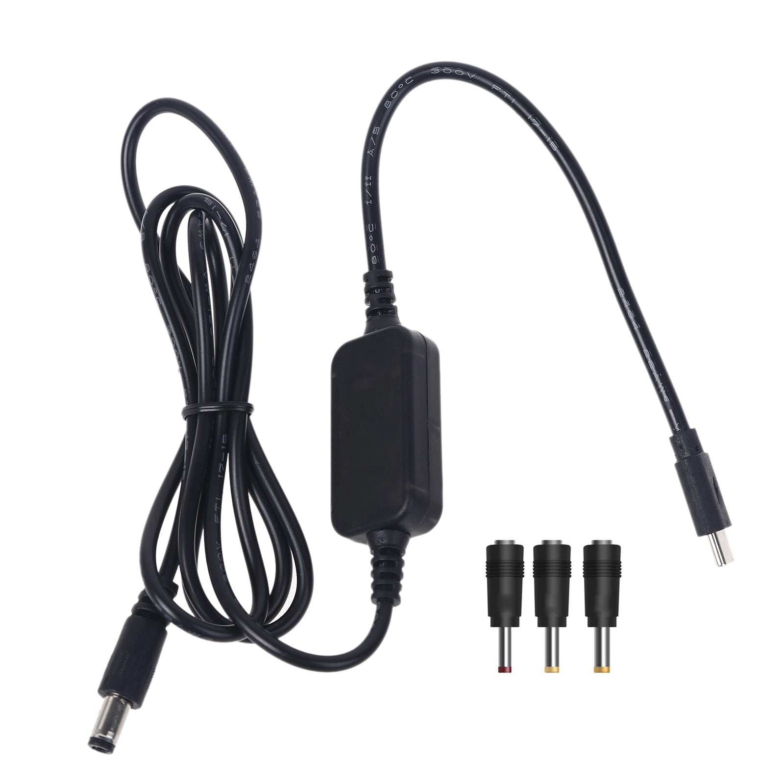 Type C PD to 12V 3A 2.5/3.5/4.0/5.5mm Conveter Cable for Wifi Router LED Light Type C PD to 12V 3A 2.5/3.5/4.0/5.5mm Conveter Cable for Wifi Router LED Light