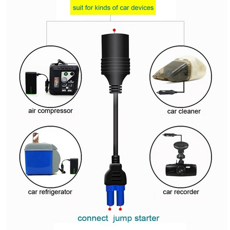 cigarette jump starter Ec5 Cigarette Lighter Socket Adaptor for Jump Starter 12V