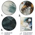 thumbnail image 3 of Designart "Surfers Paradise Beach Photo I" Nautical & Beach Metal Wall Art, 3 of 5