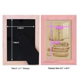 thumbnail image 4 of Antique Ship Plan IV -Framed Print w/glass-Sunset Pink, 4 of 8