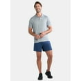 thumbnail image 2 of Athletic Works Men's and Big Men's ButterCore Polo Shirt, Sizes XS-5XL, 2 of 5