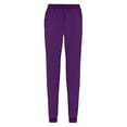 thumbnail image 5 of ACTIVE UNIFORMS Womens' Cool 4-Way Stretch Jogger Scrub Set (Eggplant, 3X-Large), 5 of 7