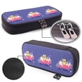 thumbnail image 4 of Lsque Dog Washes in a Pink Bath Printed Big Capacity PU Leather Pencil Case Large Pencil Pouch Stationery Pen Bag Pencil Holder for Teen, 4 of 6